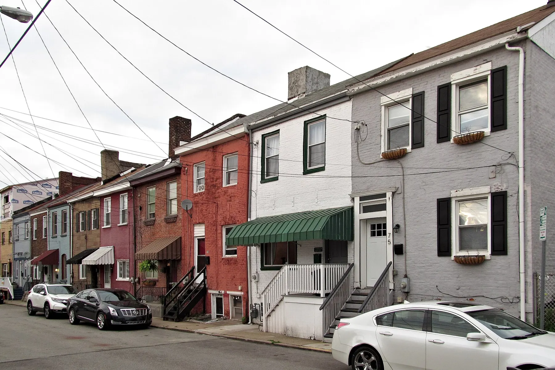 South Side row houses